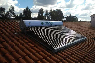 Sistema de Energia Aquecedor Solar a Vácuo